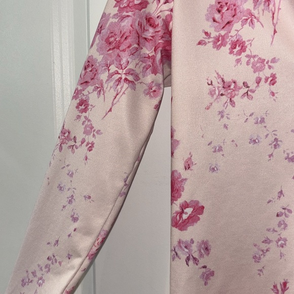 Bogner x LoveShackFancy Pink Floral Top Sz Girls M EUC - Picture 10 of 12